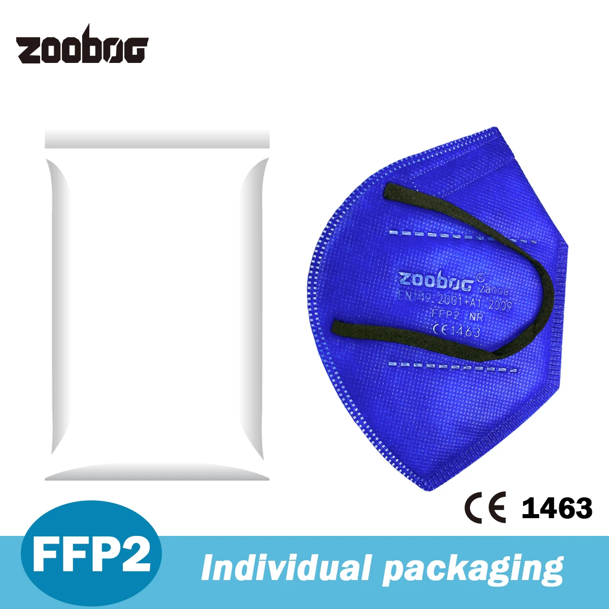 ZOOBOO KN95 Mask CE FFP2 Facial Masks 5 Layers Filter Protective Mouth Face Mask ffp3 Respirator dust mask ​filter face mask