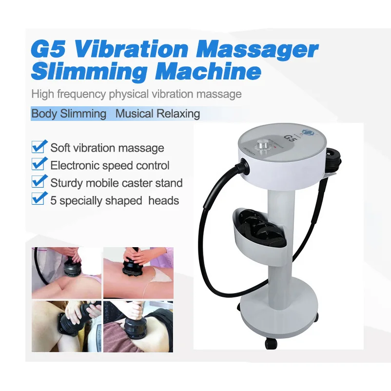 G5 Vibration Massager Body Shaping Cellulite Removal Vibromasseur Fitness Fast Vibrating