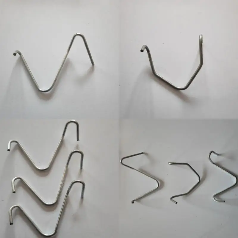 E7CD 200PCS Metal Fence Wire Clip Quick Installation Fence Wire Ties set for Fencing