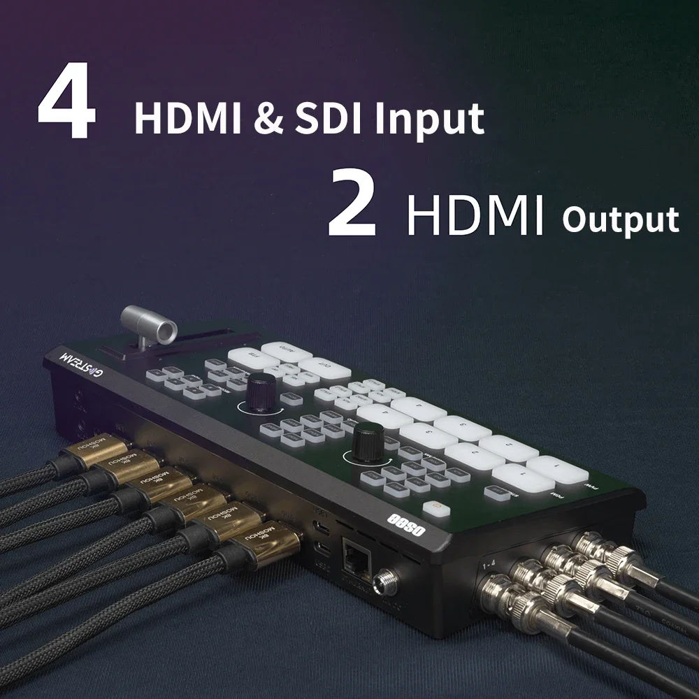 Osee GoStream Duet HDMI SDI ビデオスイッチャー Amazon.co.jp: Osee GoStream Duet SDI ビデオスイッチャー