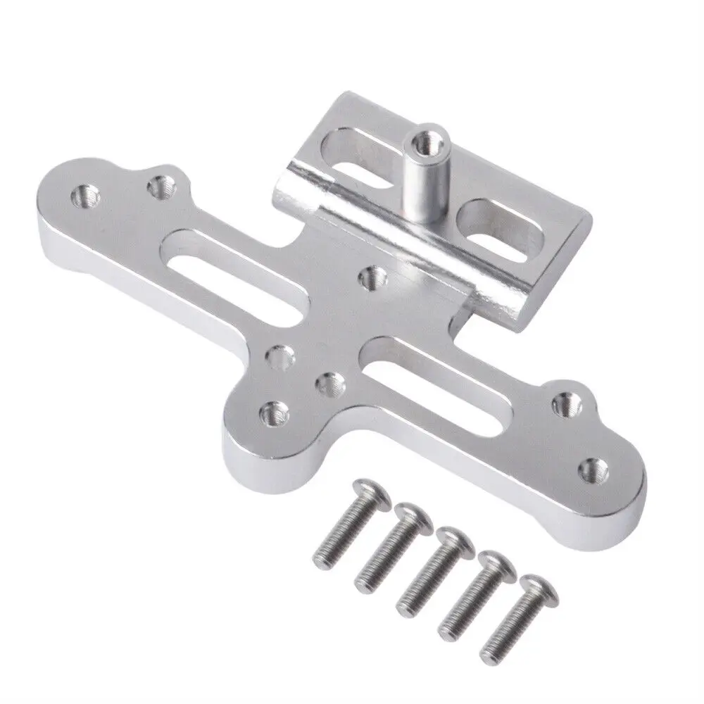 Supporto Paraurti Anteriore In Alluminio Per Parti Tamiya Subaru Brat /Monster Beetle /Blackfoot /Mud Blaster 10005162 H