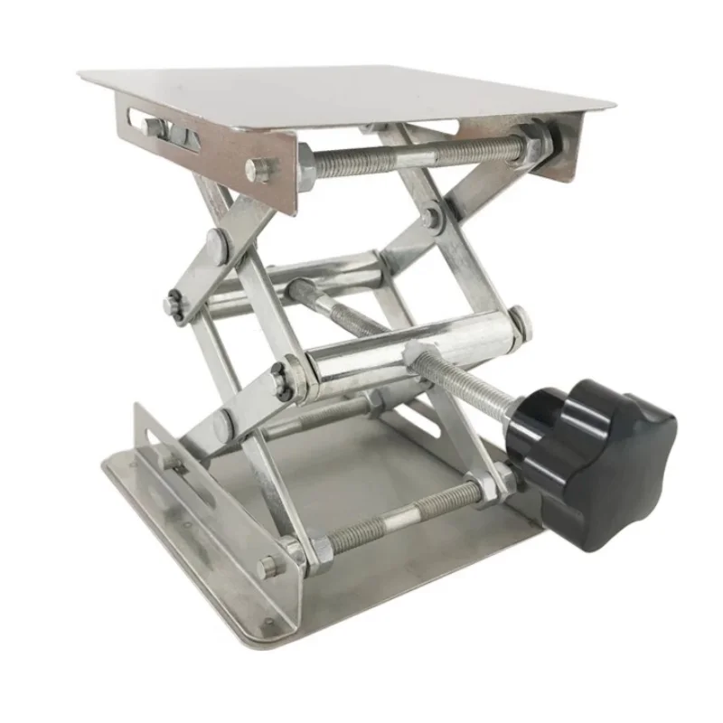 Aluminum / Stainless Router Lift Table Woodworking Engraving Adjustable Lab Stand Table Lifting Stand Rack Woodworking Benches woodworking bench woodworking workbench woodworking lift table