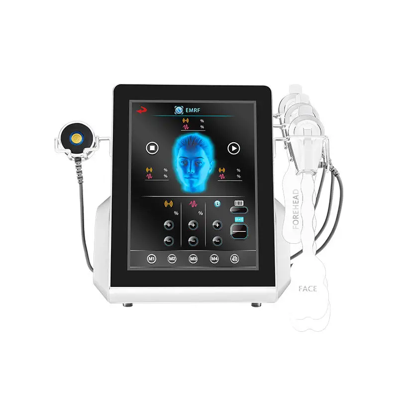 Emrf EMS Facial Lifting Massager Device Wrinkle Removal Machine for Anti-aging