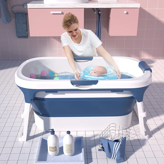 Baignoire Pliable pour Bébé, Piscine pour la Maison