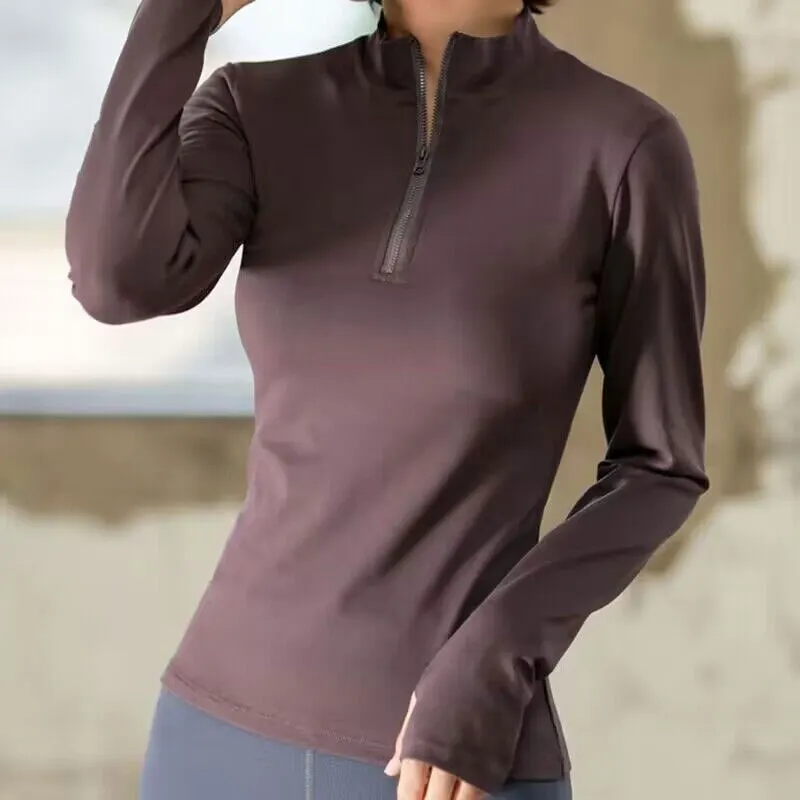 Long Sleeve Yoga Shirts Sport Top Fitness Yoga Top Gym Sports Wear For Women Push Up Running Full Sleeve Clothes yoga shirt