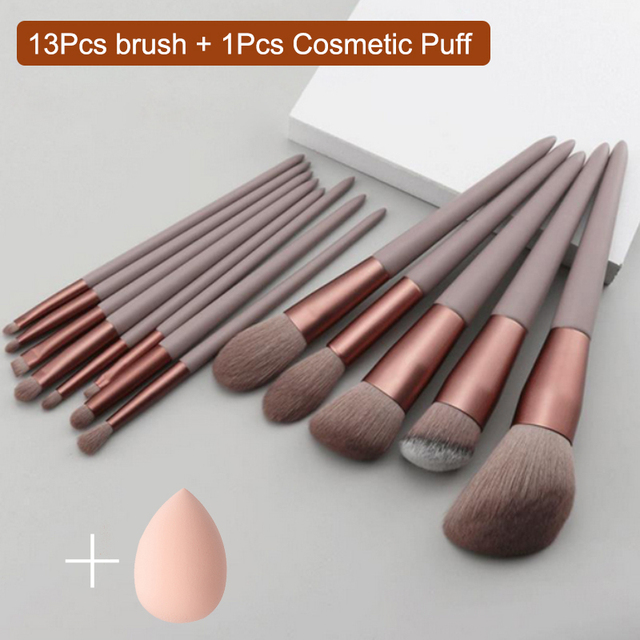 Makeup Brush Set Makeup Concealer Brush Blush Loose Powder Brush Eye Shadow Highlighter Foundation Brush Beauty Tools