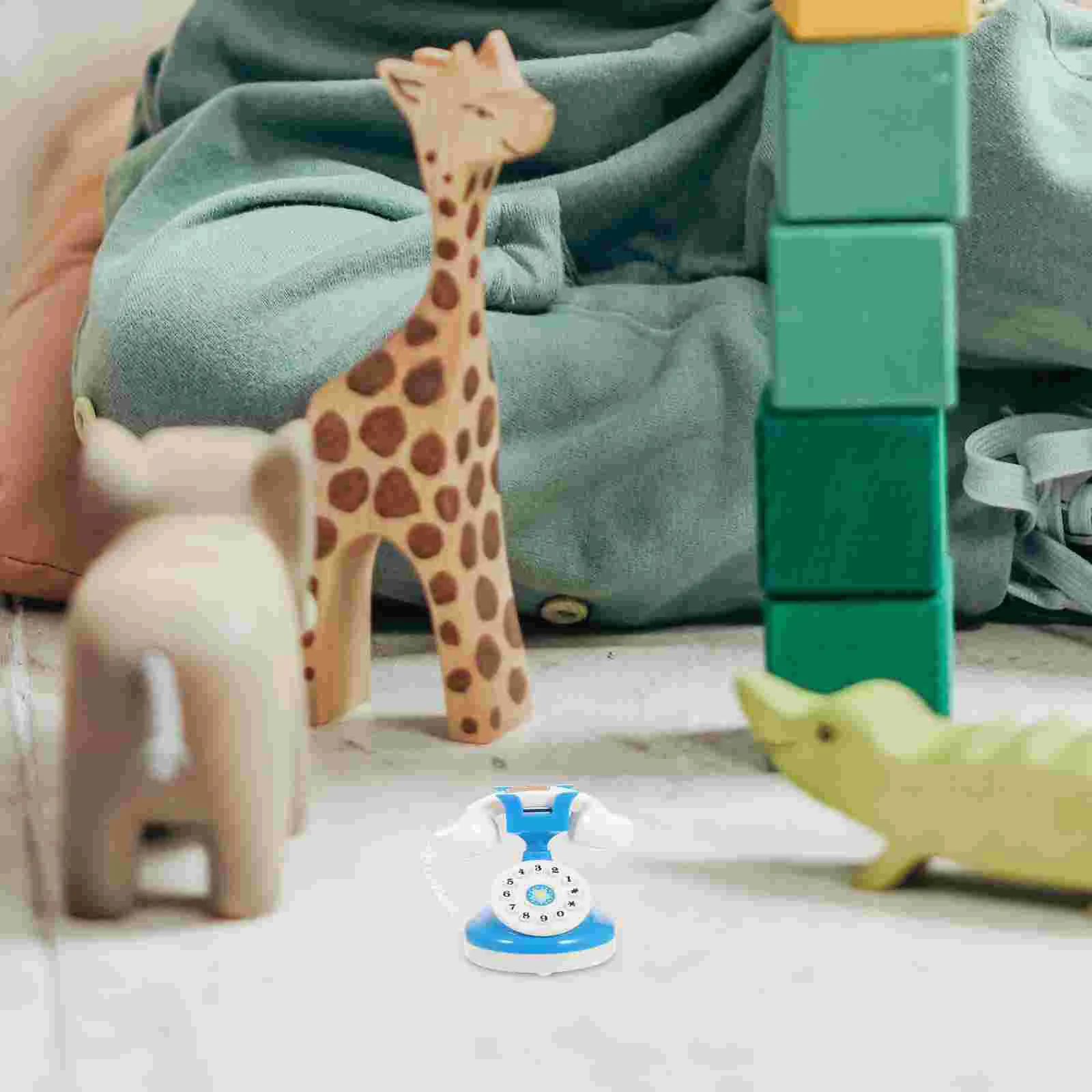 Accessories Telephone Simulated Child Baby Mini Role Play Toy Plastic Intelligence 2
