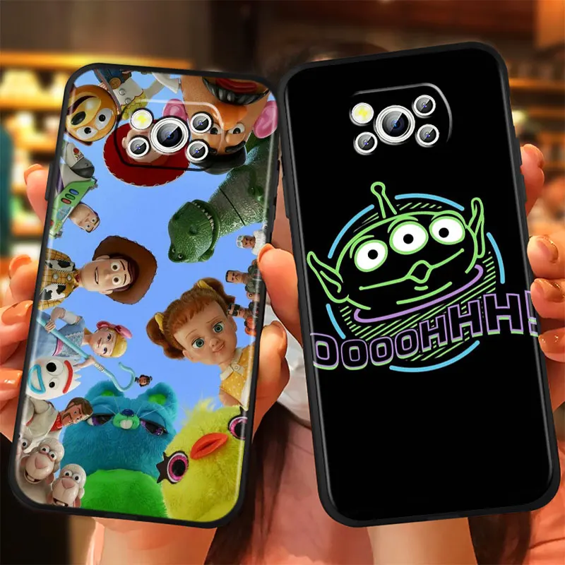 Funda para Xiaomi Poco X5 Pro 5G Oficial de Disney Muñecos Toy Story  Siluetas - Toy Story