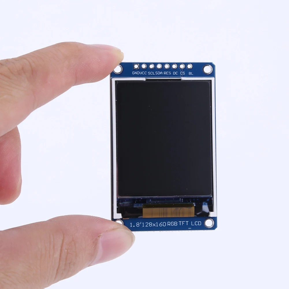 LCD 스크린 RGB TFT ST7735S 드라이브 IC 컬러 디스플레이 모듈, SPI 인터페이스 직렬 포트, Arduino SMT32 DIY 키트용, 1.8 인치