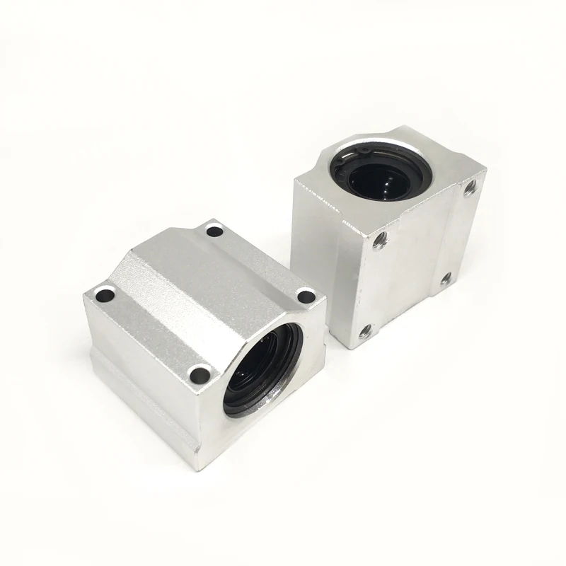 1Pc SC60UU 60mm Linear Axis Ball Bearing Block With LM60UU Bush, Pillow Block Linear Unit For CNC Part