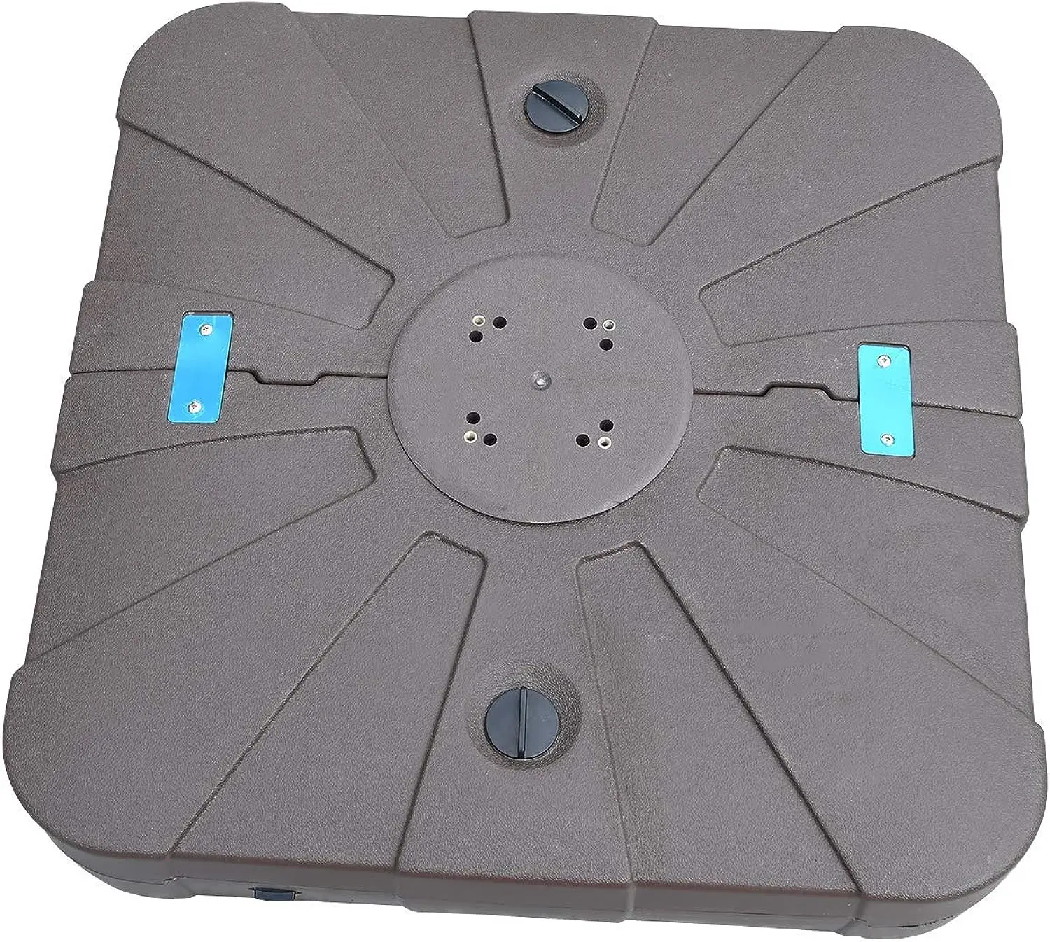 

Umbrella Base Stand Heavy Duty Outdoor Umbrella Weighted Base Water&Sand Filled Offset Umbrella Base with Wheels