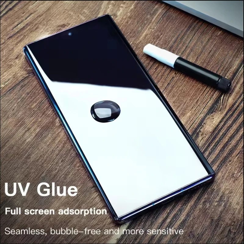 Premium Curved Full Glue UV Tempered Glass Screen Protector