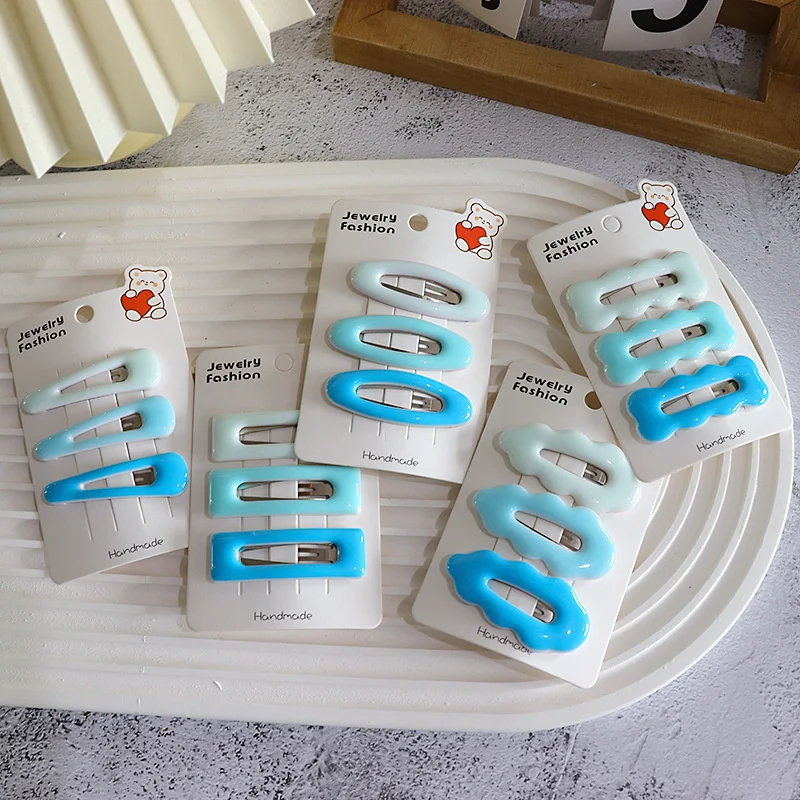 

of hair clip version Children's cute hair clip bangs clip set bangs clip side clip BB clip hair accessories
