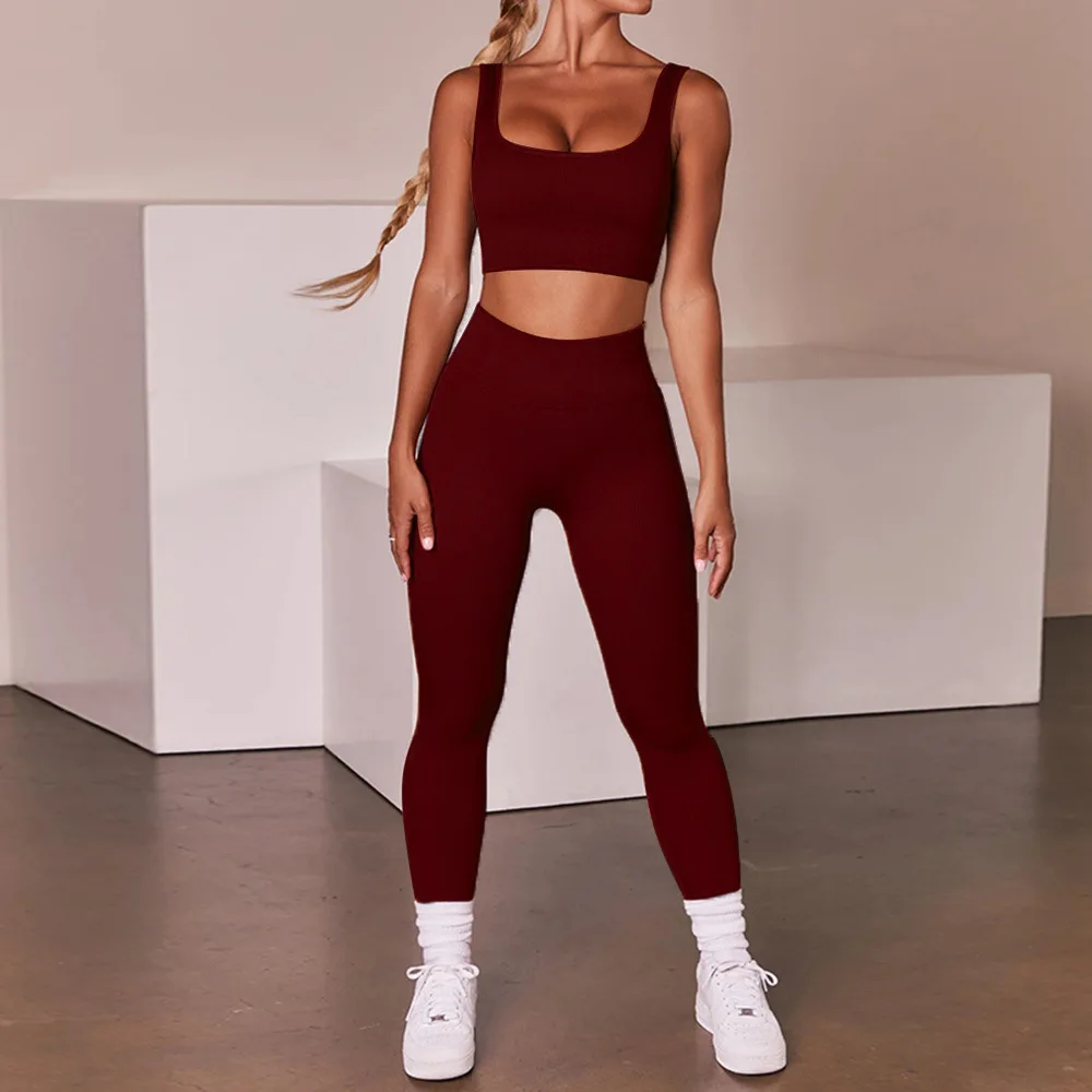 Womens Sports Bra Gym Pants Workouts 