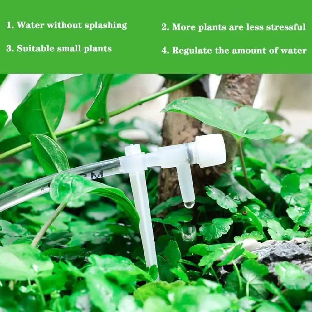 Versatile Greenhouse Drip Irrigation Kit with Adjustable Regulating Valve