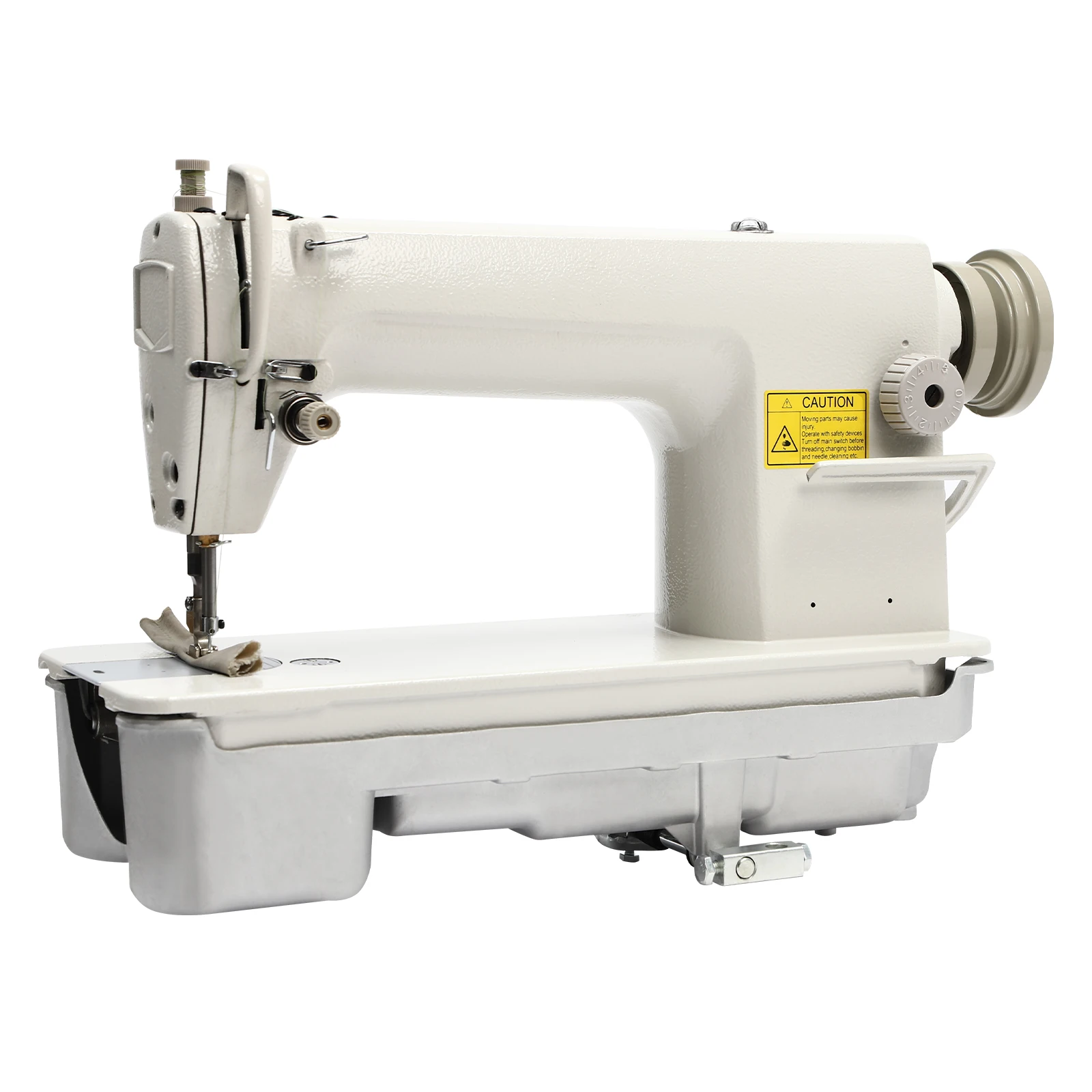 Durable Sewing Machine with High-Quality Iron Build, Adjustable Gauge (1-5), Automatic Bobbin Winder, Reverse Stitch Switch, 4