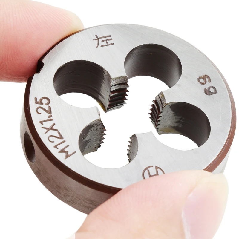 Uxcell 7/16-20 UNF Round Threading Die - Alloy Tool Steel Right Hand Thread Cutting Die