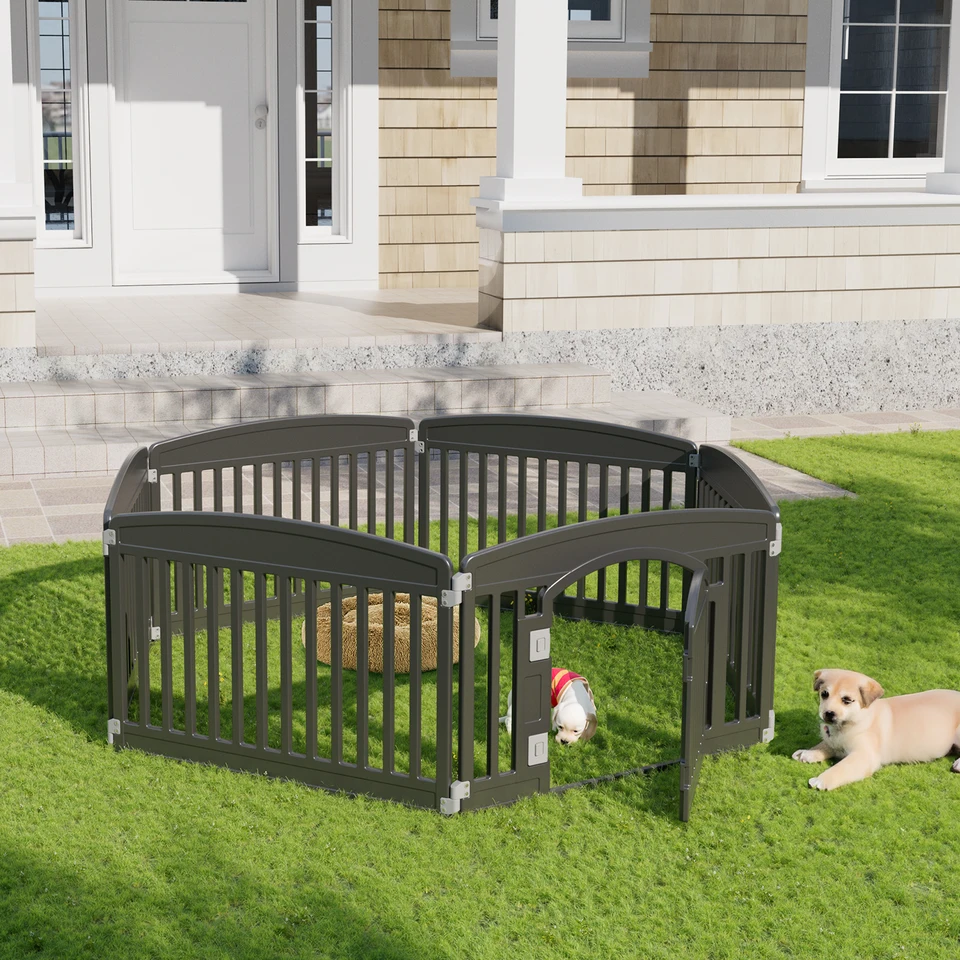 Durable Expandable Dog Playpen with Safety Features