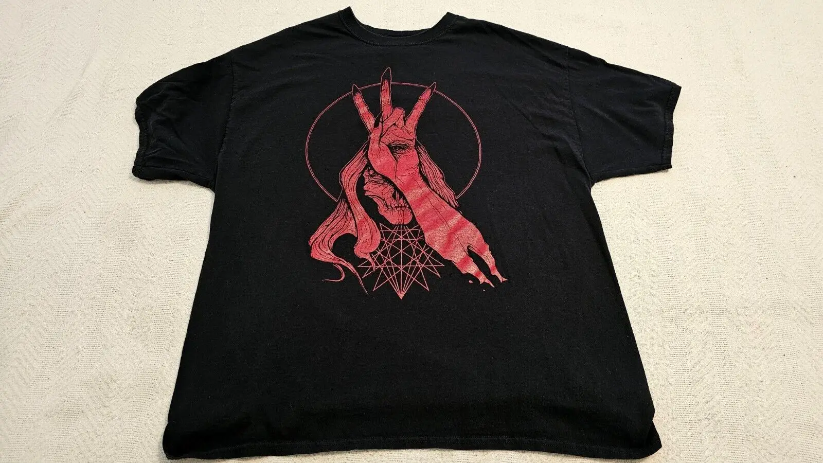 Рубашка Nightbringer XL из черного металла