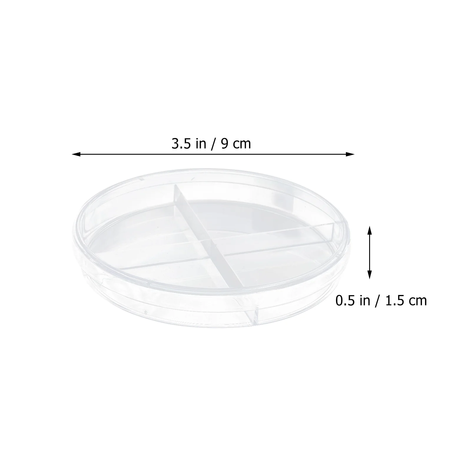 10Pcs 9cm Plastic Cell Culture Dish Clear Petri Scientific Teaching Aid School Glass Cell-Culture Laboratory Chemistry Equipment petri dishes