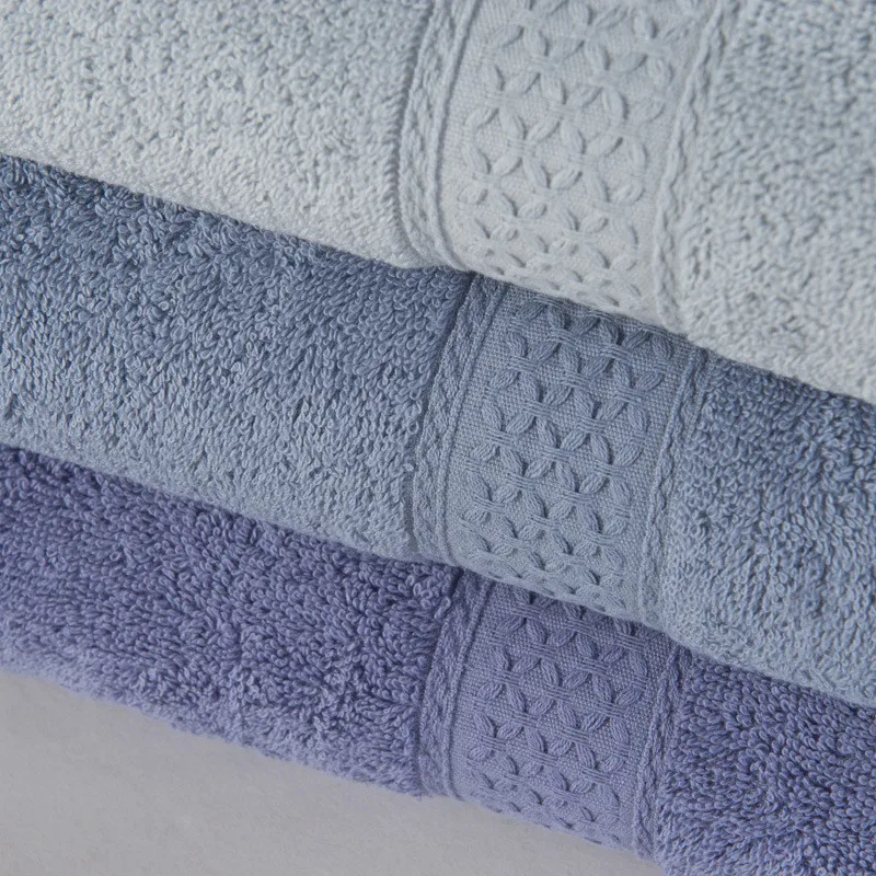 Thickened 100% cotton face towel absorbent pure hand wash shampoo bath microfiber towel bathroom home hotel adult bath towel 5