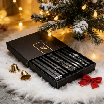 Black Alloy Chopsticks Set 1