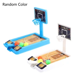 Jeu de basket Ball d'intérieur pour enfants, jeux de société, ensembles de Sport, cerceau à 3 balles, jouet de bureau interactif, cadeau pour enfants 