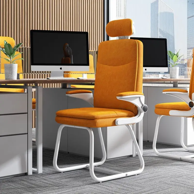 Study Bedroom Office Chairs Oversized Conference Fashion Black Comfy Gaming Computer Floor Chairs Mobile Chaises Home Furniture