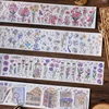 Poetry Wine Flower Tea Washi Tape Paper Masking Tape For Diy Diary Scrapbooking Decorations 1