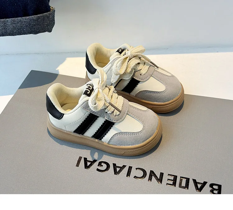 PU-Leder-Sneaker für Kinder, wasserdicht, trendige modische Kinderschuhe, rutschfeste Sportschuhe für Kinder – Detail 21