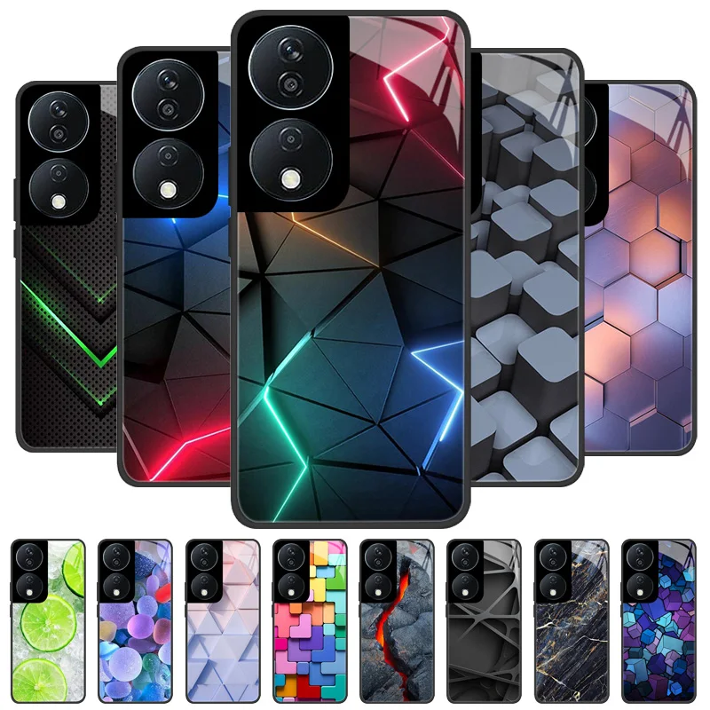 Durable Smart Case Cover with Tempered Glass – Hard Shockproof Coque Bumper