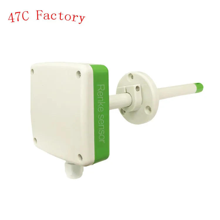 

Wireless Duct Air Velocity Sensors Modbus 4-20 Ma Air Velocity Transmitter With Display