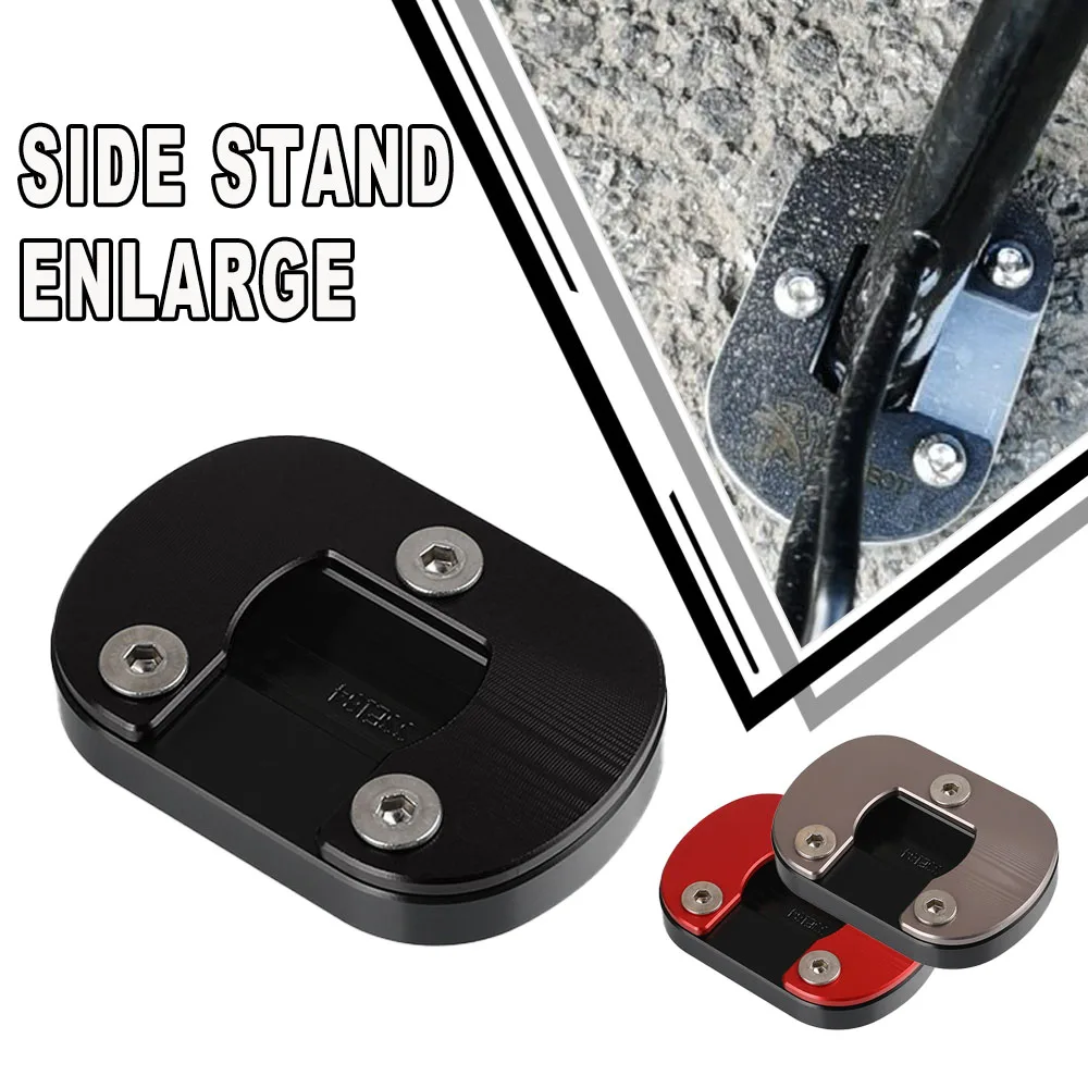 

2023 2022 For Peugeot DJango 150 2021-2023 2022 Motorcycle CNC Side Stand Enlarger Pad Kickstand Support Plate Accessories