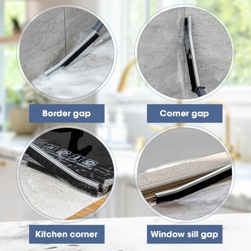 Gap Cleaning Brush for Tile Crevices and Narrow Corners for