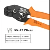 tool ratchet Mini european style crimping pliers SN-02 Non-insulated terminals 5
