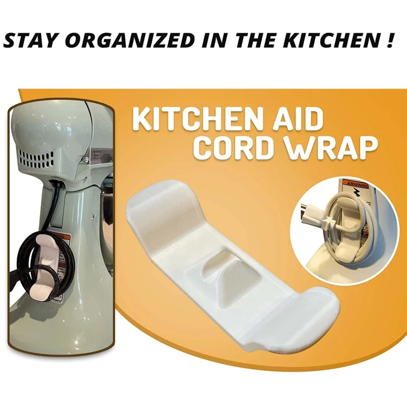 Cord Wrapper 2Pcs Kitchen Storage Organization Holder Coffee Maker Cord