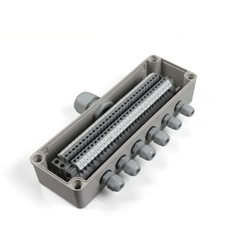 80 * 250 * 70mm Plastic Waterproof Junction Box power cable Terminal Box IP65