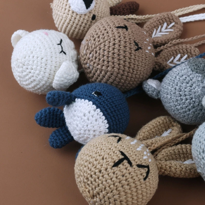 

Новые милые детские подарки в форме животных, детская кроватка, украшение для детского спортзала, подвесная игрушка с внутри,