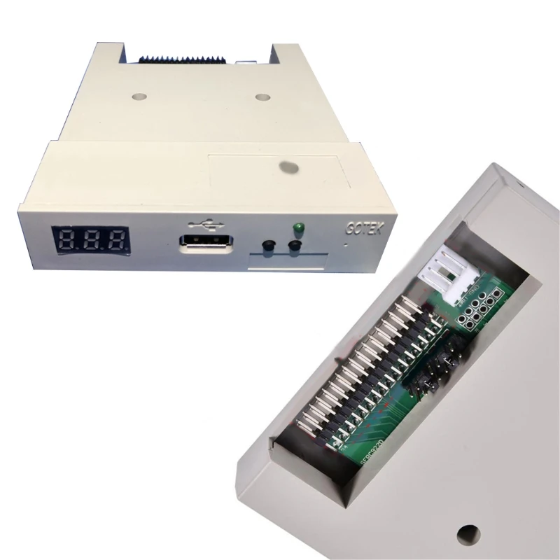 3.5" Portable 1.44MB FDD Diskette Drive USB Internal Floppy Disk Reader