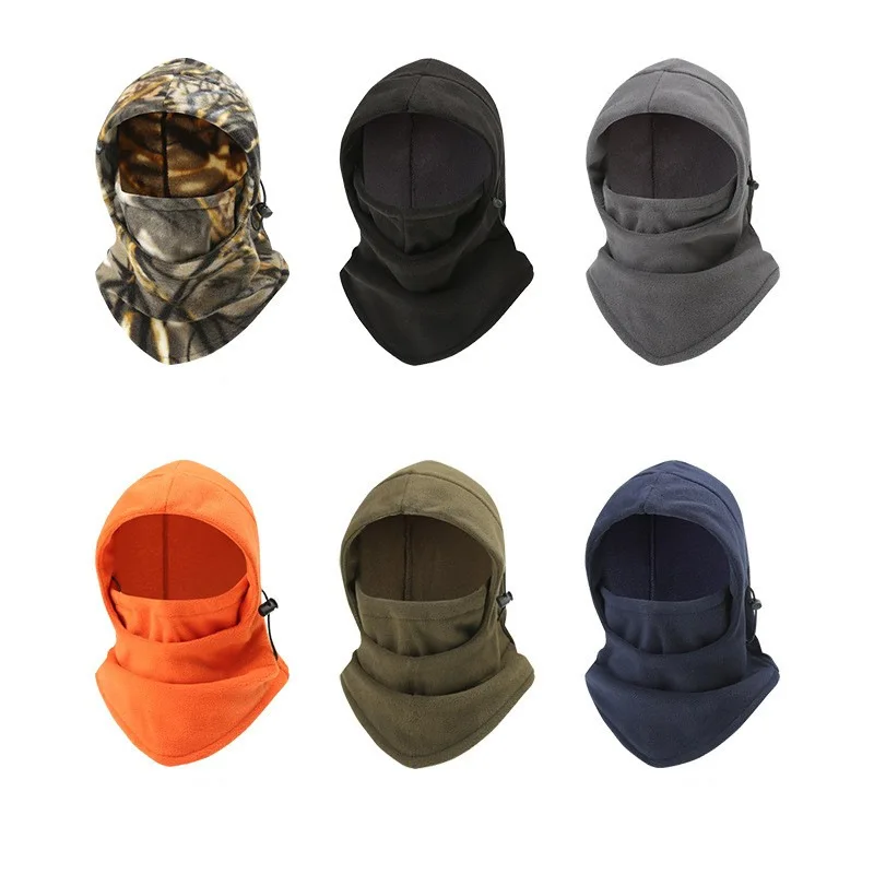 

New Quality Cycling Cap Ski Winter Windproof Cap Outdoor Sports Bib Cold Padded Hood Mask Plush Warm Hat Bike Bicycle
