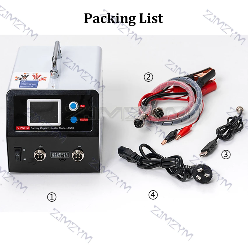 YPSDZ-0550 Lithium Battery Capacity Tester Single Cell Charge and