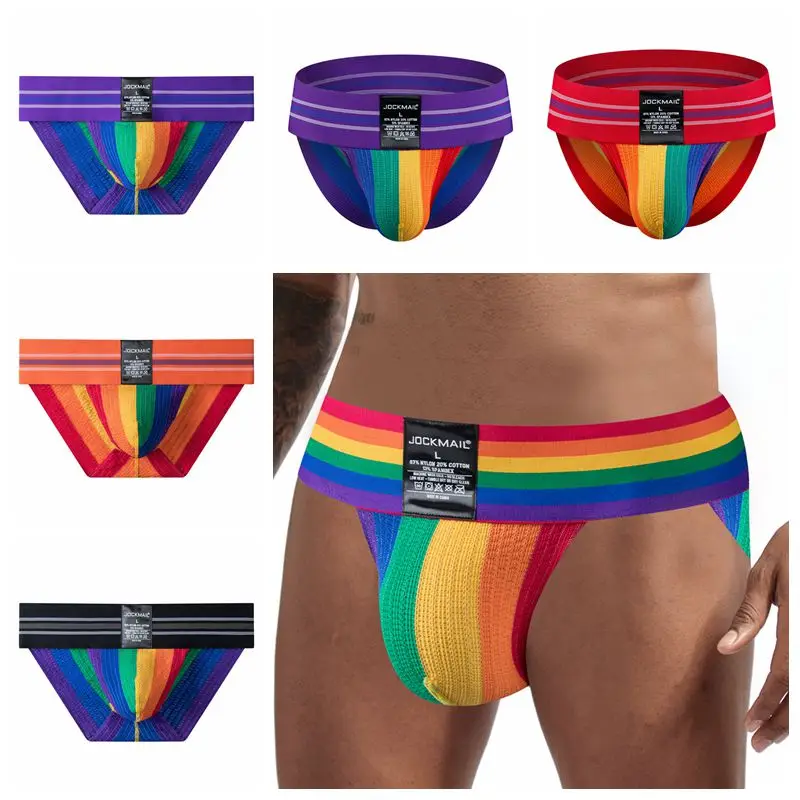 

Men Underwear Briefs Sexy Strings Lingerie Panties Slip Cuecas Tangas Thong Jockstrap for Outdoor Fitness Sports Athletics