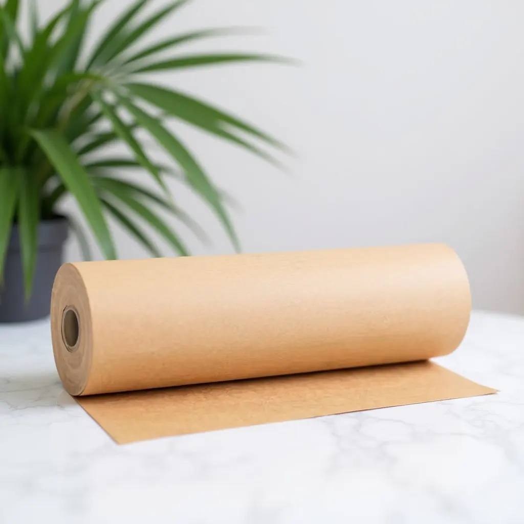 크래프트 종이 롤 1롤 선물 포장용 종이 꽃 포장 공예 미술 스케치 게시판 종이접기
