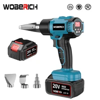 Cordless Electric Heat Gun 50-550℃  Adjustable temperature Heating Equipment Hot Air Machine Compatible for Makita 18Vbattery 1