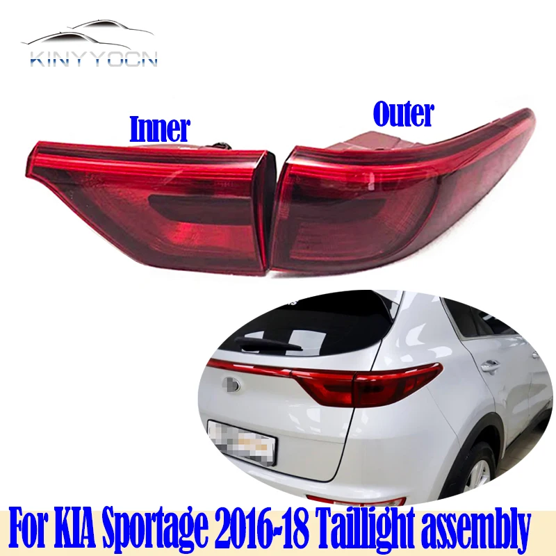 For Kia Sportage 2016 2017 2018 Rear Light Tail Light Tail Lamp