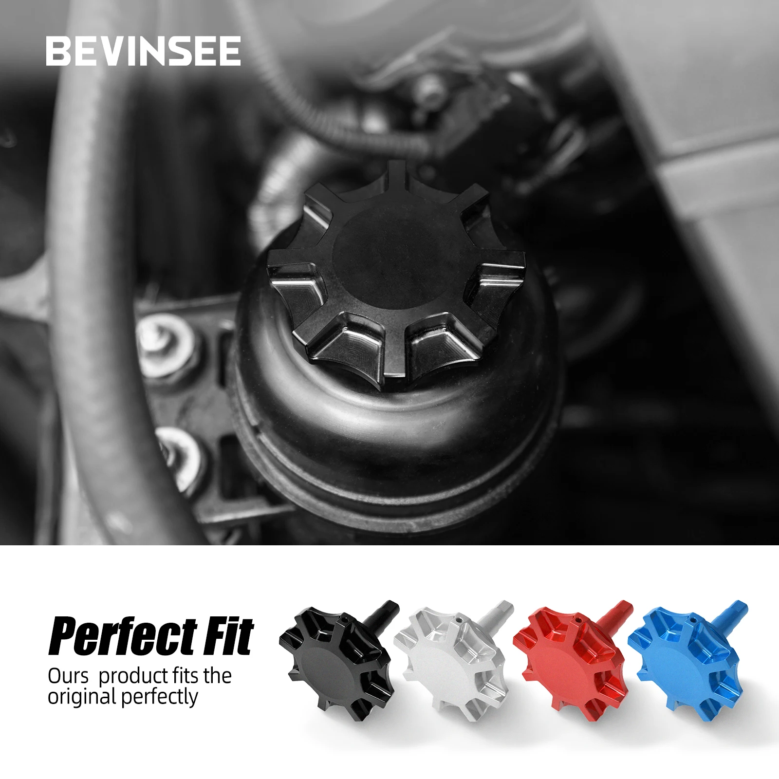 Power Steering Reservoir Cap Aluminum Power Steering Reservoir Cap For BMW E46 E60 E36 E90 E91 E92 E93 E39 E61 E81 E87 X1 X3 X5 Z3 Z4 325i 328i 525i