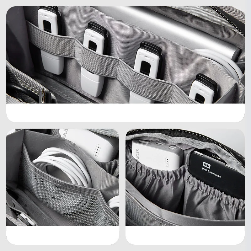 Multifunctional Digital Storage Bags Electronics Accessories Organizers Charger HDD Mouse Earphone Protection Travel Pouch