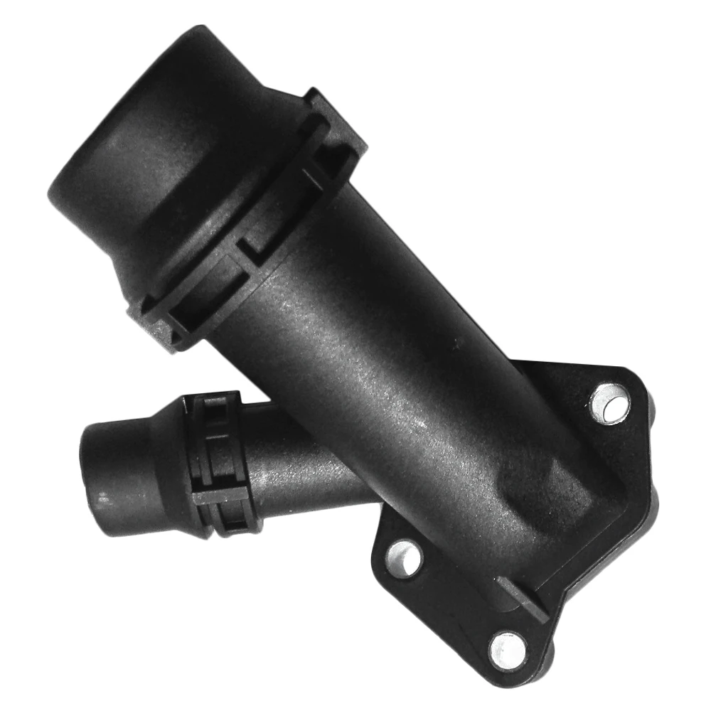 1pc Black Coolant Flange Hose 11127806196 for BMW E38 E39 E46 E60 E61 E81 E83 X3 E84 E85 E87 E88 E90 E91 E92 E93 1994-2012 flange engine cooling kit
