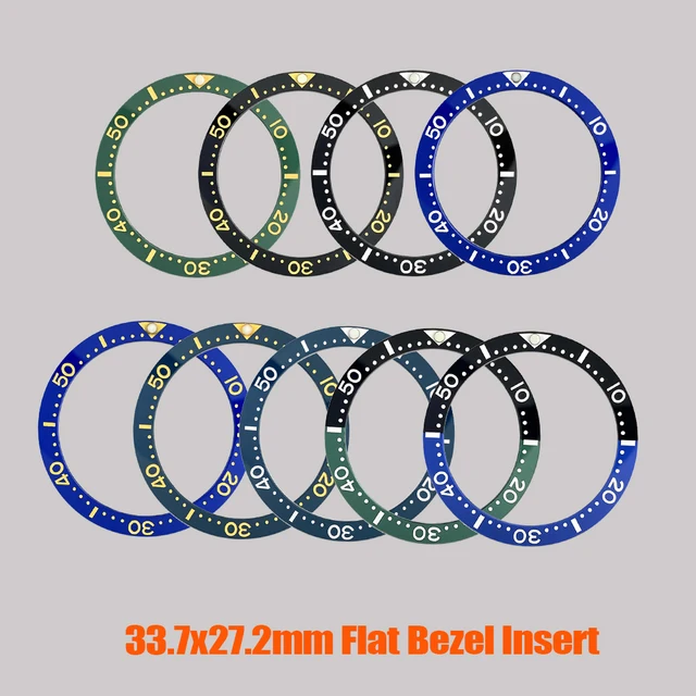 Inserto Lunetta Ceramica 24 Ore 38mm, Ghiera Ricambio 24 Scatti Mod - Foto 14