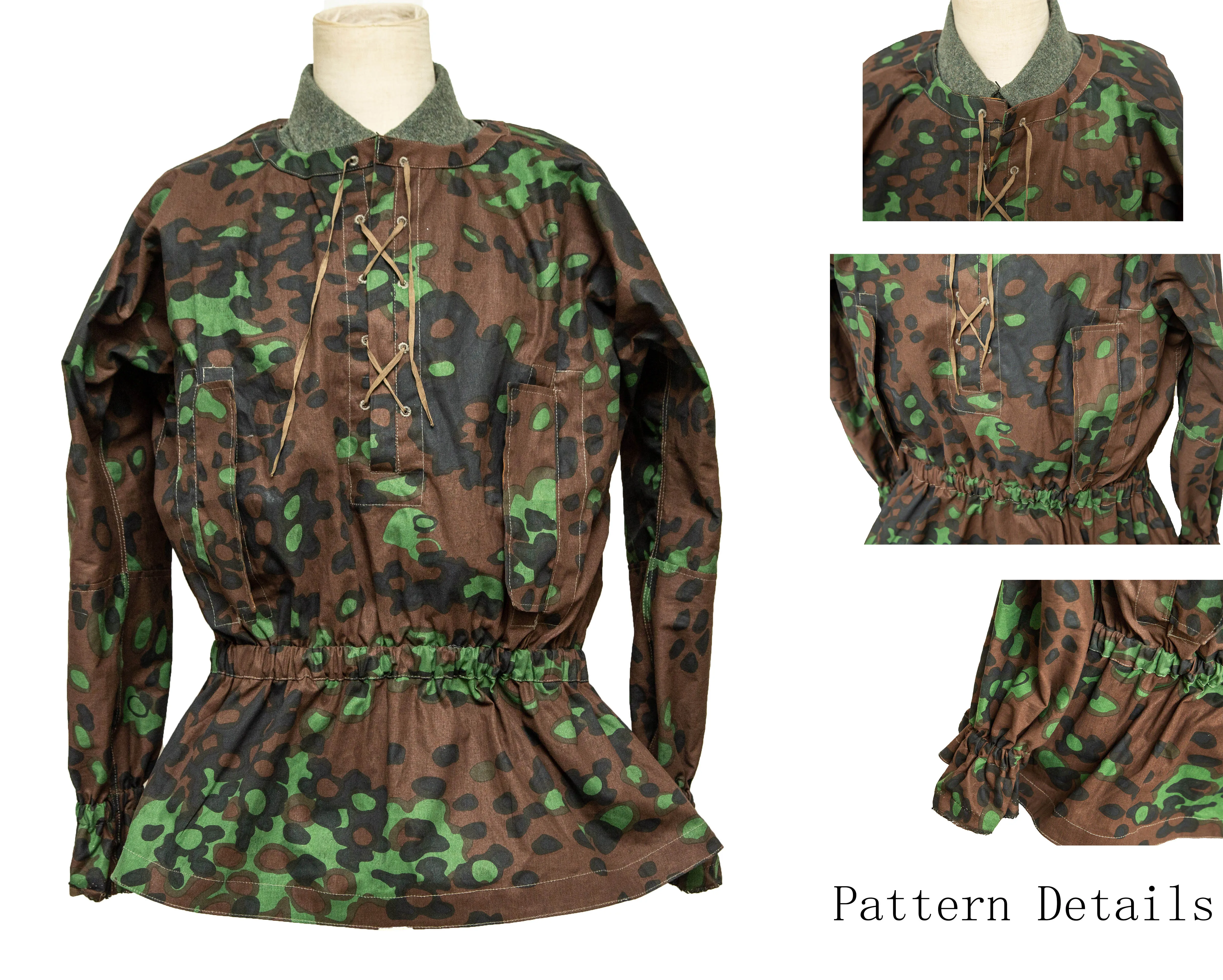 EMD WW2 M40 Camouflage tactical suit clothing planettree Draw off water